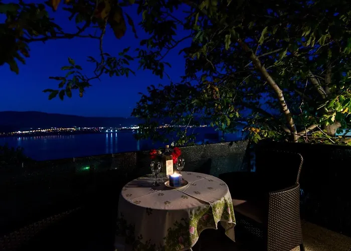 Holidays Apartments Slanada With Terrace And Sea View, Near The Beach & Town Trogir, Free Parking, Quiet Place On Peninsula Ciovo